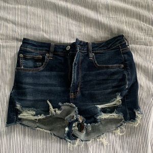American Eagle Distressed Denim Shorts